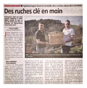 apiauvergne location de ruche en entreprise puy de dome haute loire auvergne